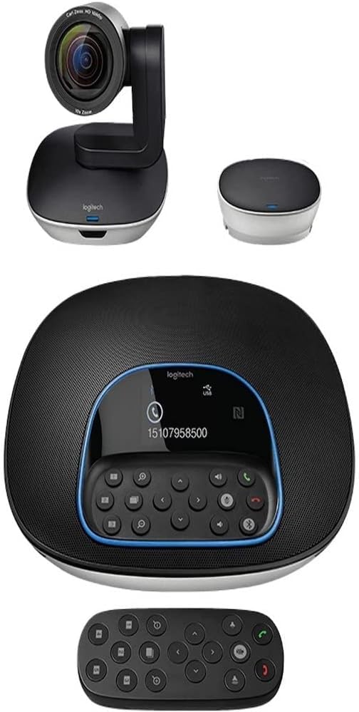 Logitech VC Conference Camera Group With Camera, Speakerphone, Remote