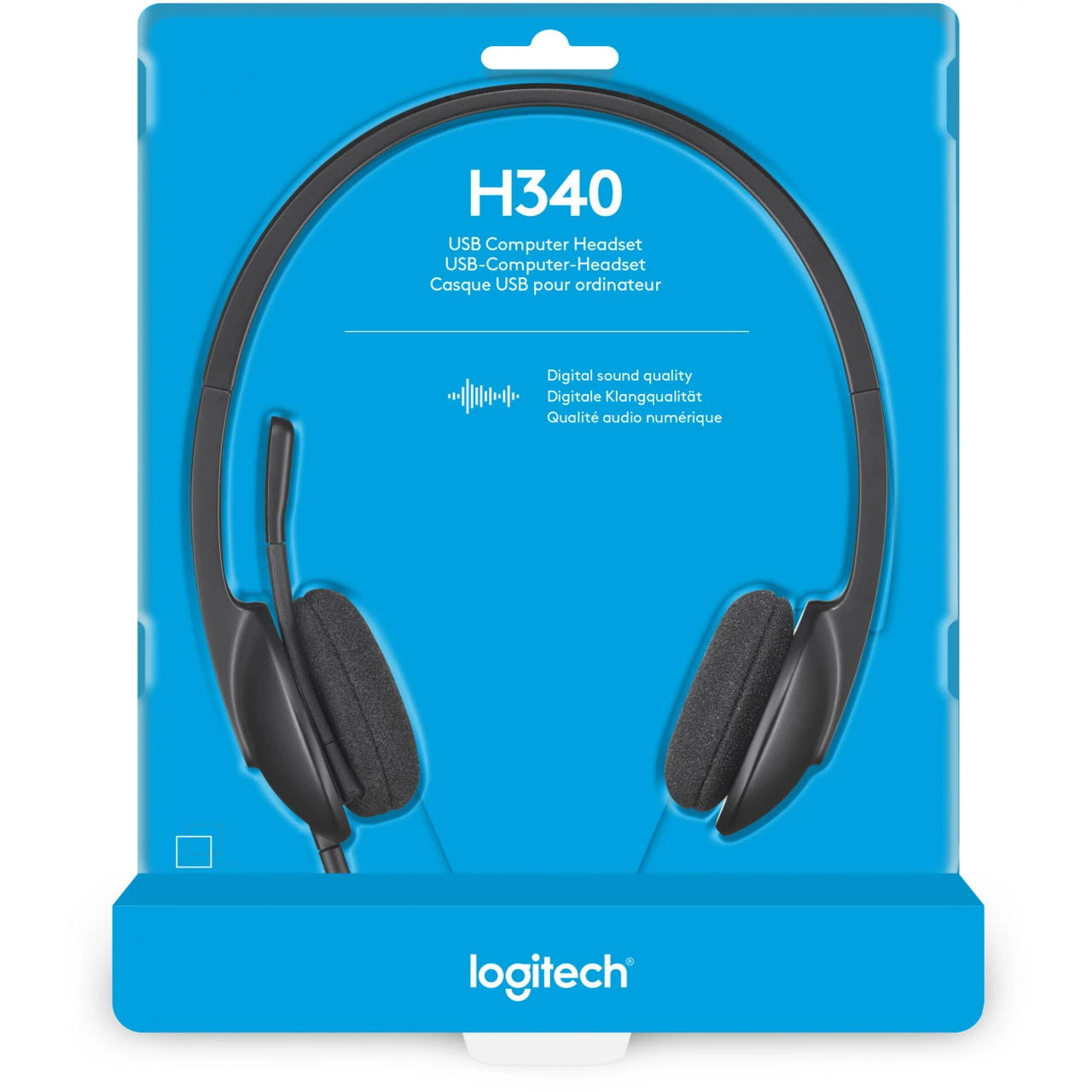 Logitech H340 USB Stereo Over-Ear Headset