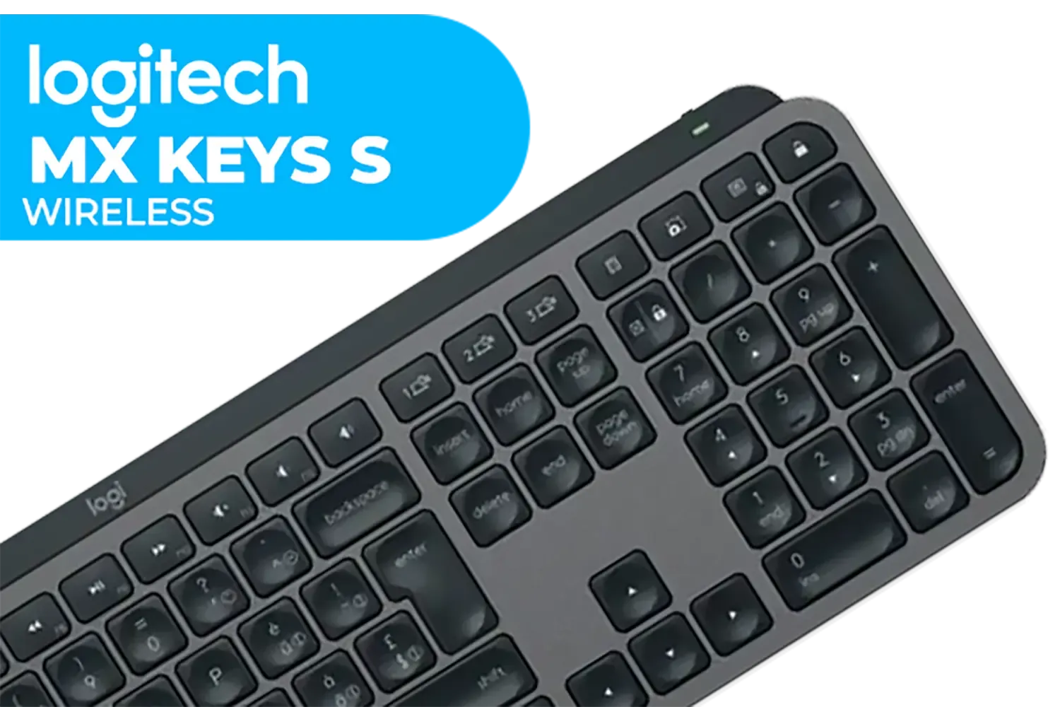 Logitech MX Keys S Graphite Keyboard