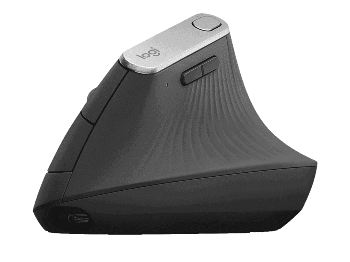 Logitech MX Vertical Advanced Ergonomic Mouse, Graphite