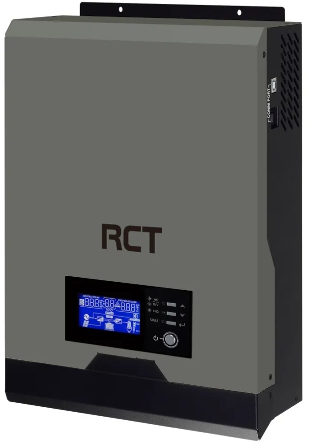 RCT Axpert VM 2000VA/2000W Inverter Charger - 24V 1000W PV