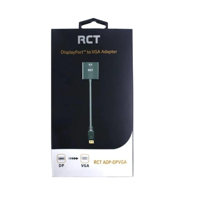 RCT Display Port to VGA Adaptor