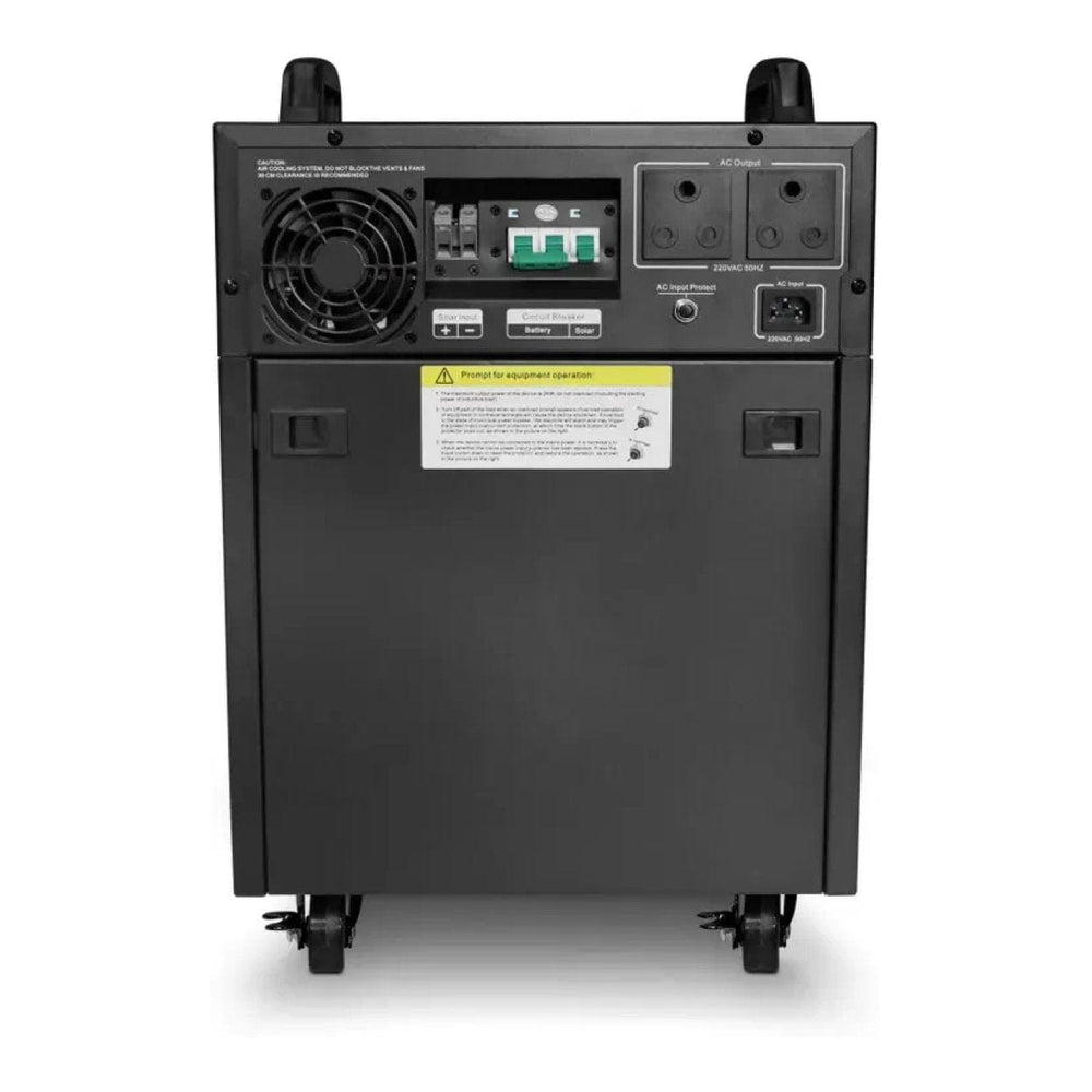 RCT Lithium 2kVA Line Interactive UPS Inverter Trolley with 2400Wh LiFePo Battery