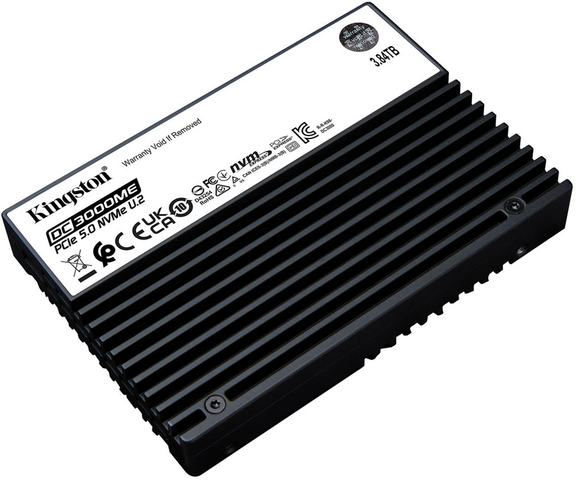 Kingston DC3000ME 3.84TB U.2 PCIe 5.0 NVMe TCG Opal Enterprise SSD