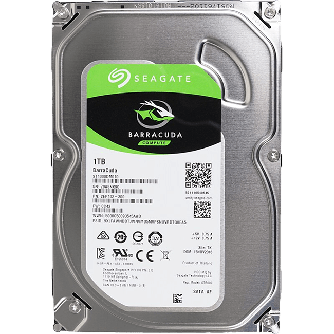 Seagate Barracuda ST1000DM014 1TB 3.5-inch Desktop Hard Drive