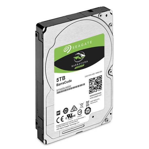 Seagate Barracuda 5TB 2.5-inch SATA 5400 RPM Notebook Hard Drive