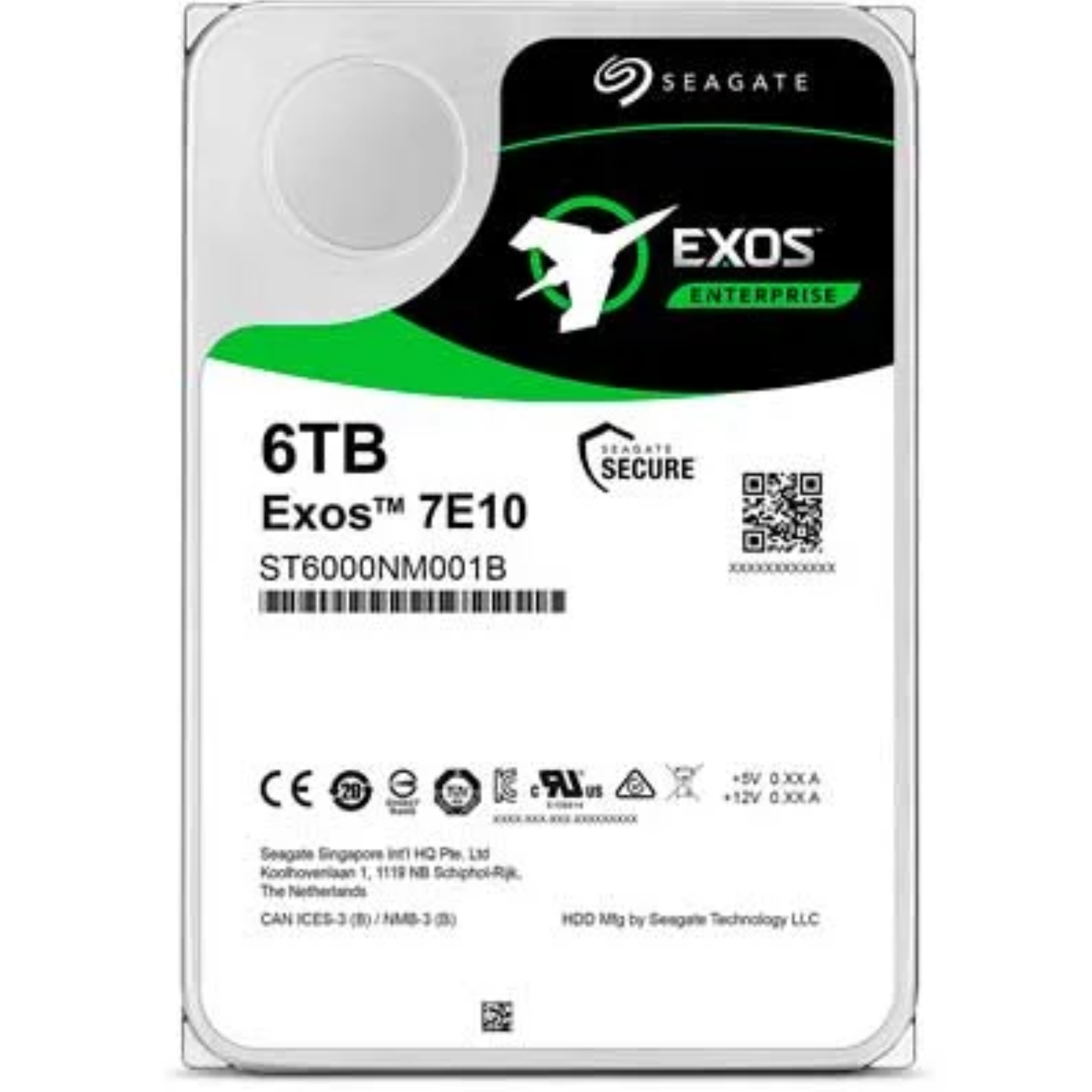 Seagate Exos 7E10 6TB SAS SED 3.5-inch Hard Drive