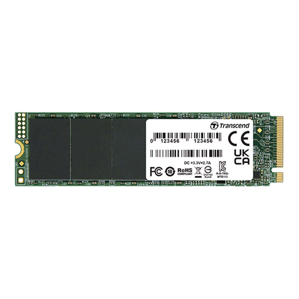Transcend 1TB MTE115S PCIe Gen 3x4 M.2 2280 NVMe SSD