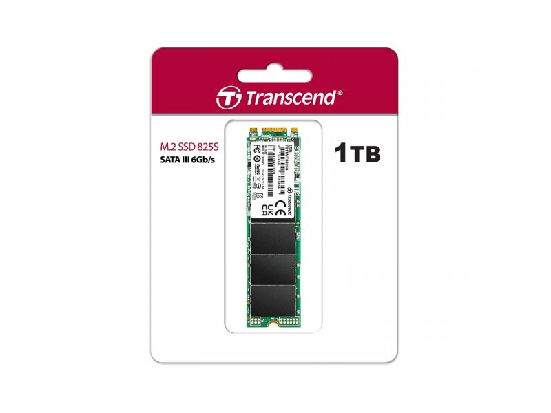 Transcend MTS825S 1TB M.2 SATA3 2280 Cacheless TLC SSD