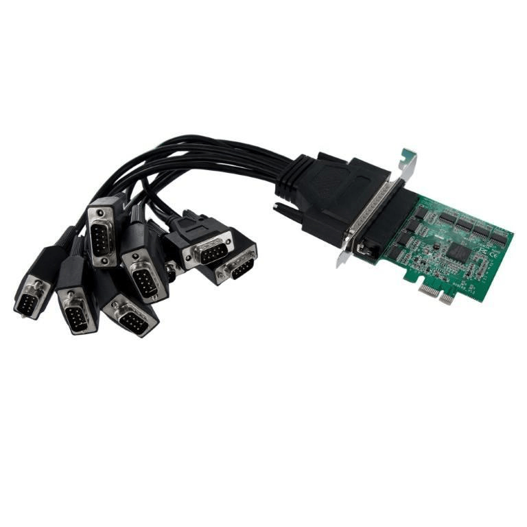 Vantec UGT-PCE80SR 8-Port RS232 Serial PCIe Card