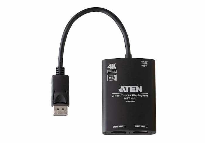 ATEN 2-Port True 4K DisplayPort Splitter