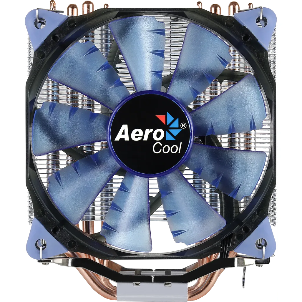 Aerocool Verkho 4 Lite CPU Air Cooler with Blue LED