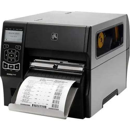 Zebra ZT42063 Thermal Transfer/Direct Thermal Printer, 300 dpi, 6-inch Print Width
