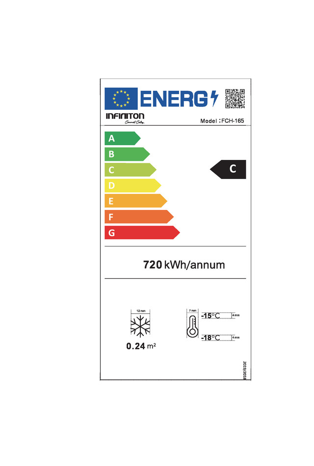 Congelador arcón industrial Infiniton FCH-365 365l ciclico tecnologí