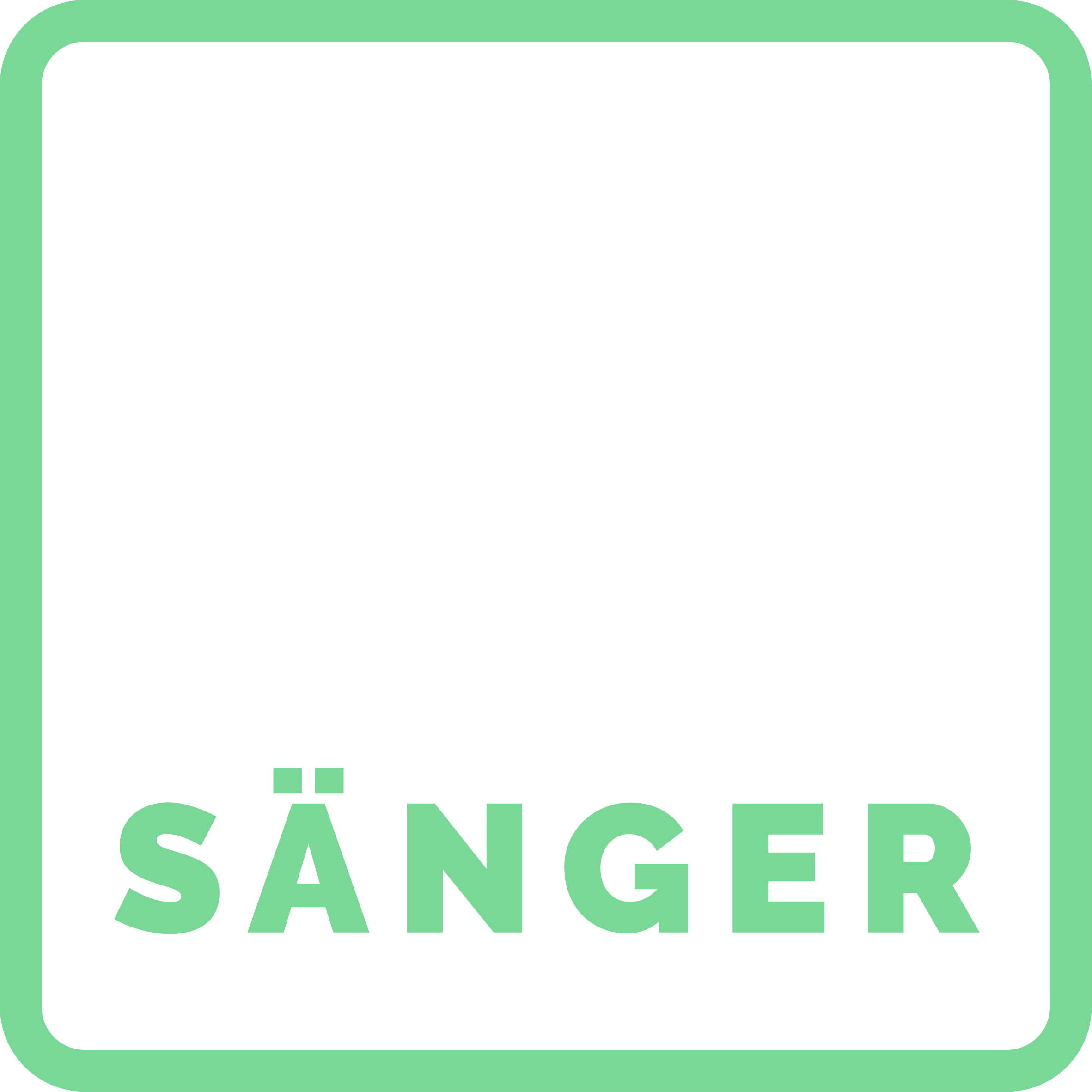 Sänger Geschirr
