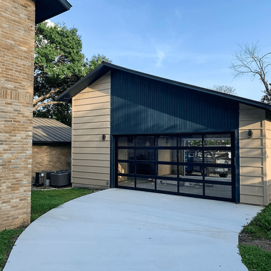 Full Aluminum Garage Doors