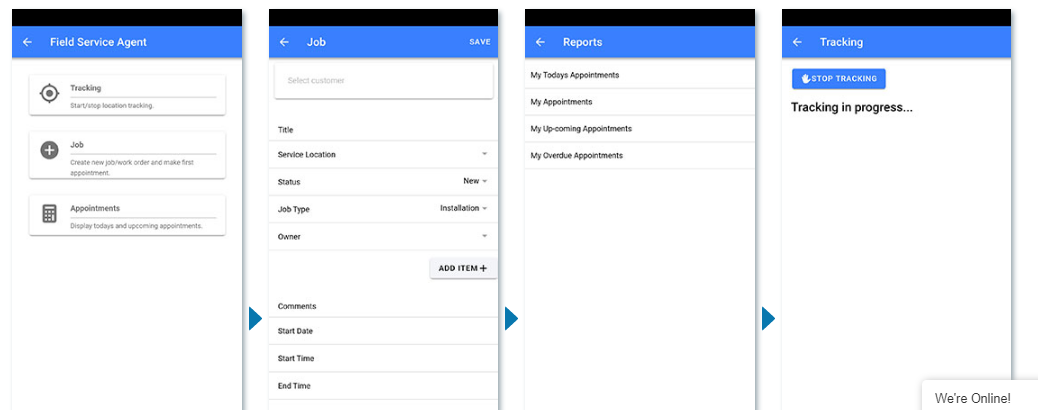 Field Service Mobile App