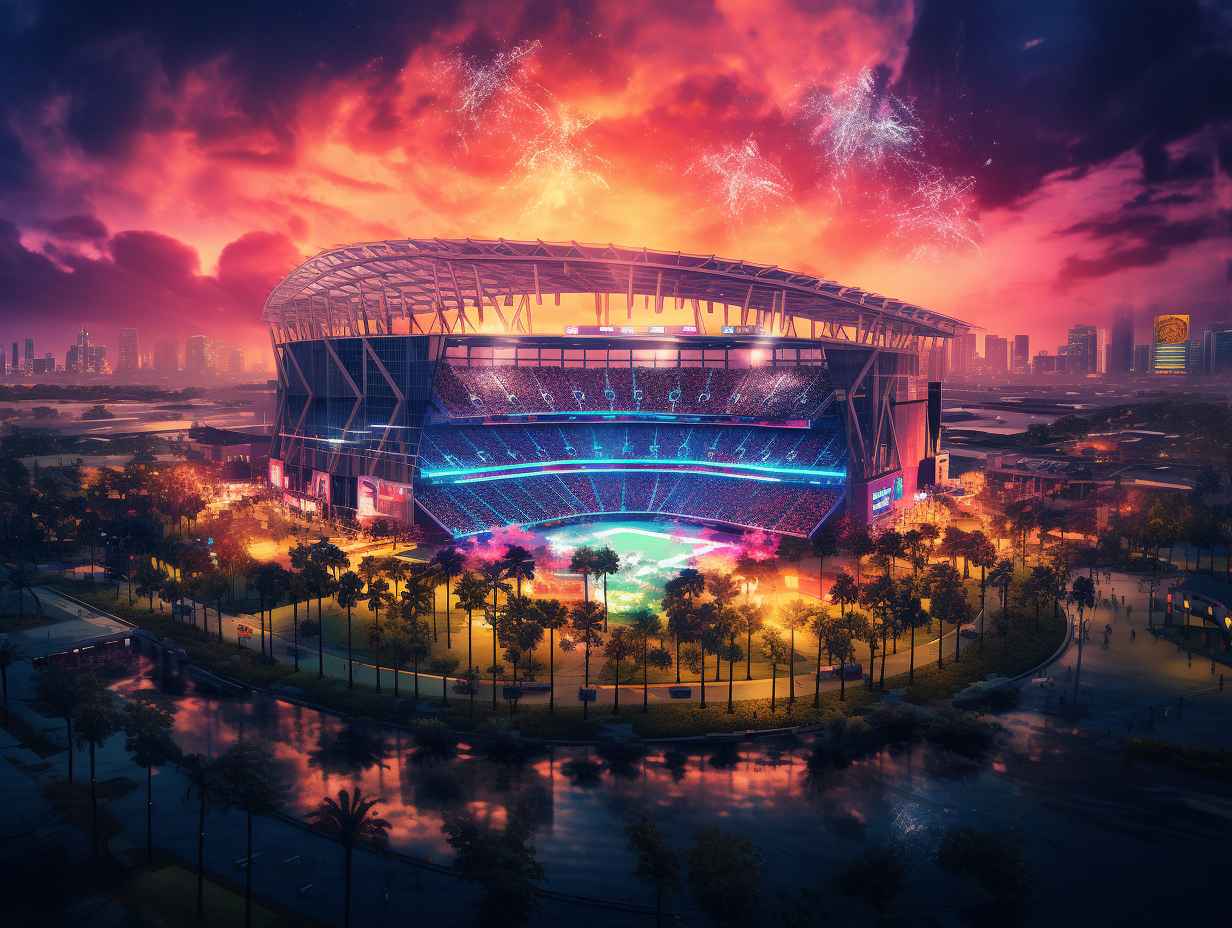 A vibrant and energetic atmosphere at Camping World Stadium during iconic events like the 1994 FIFA World Cup WrestleMania 33 and the Electric Daisy Carnival