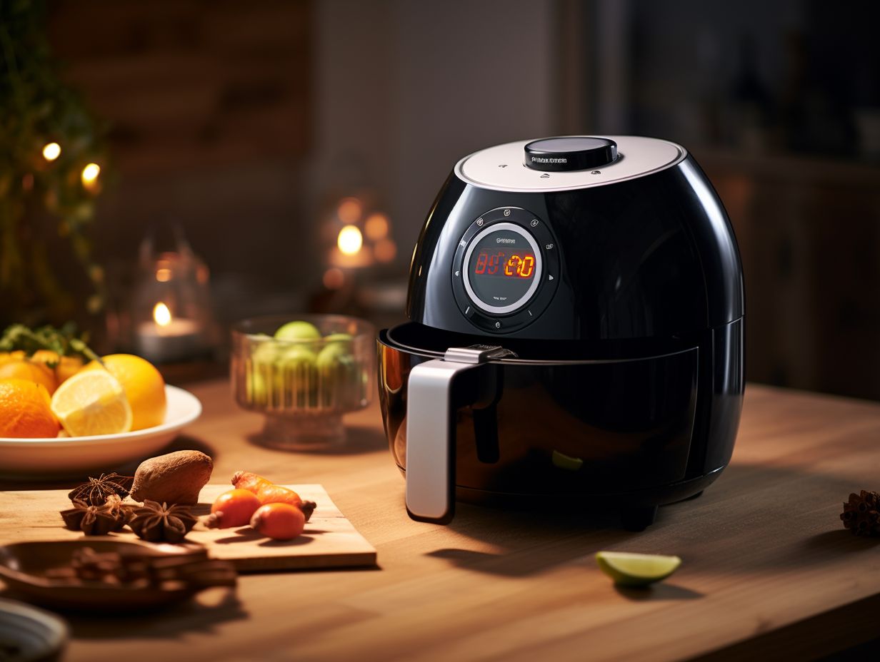 Air fryer preheating for freezedried apples