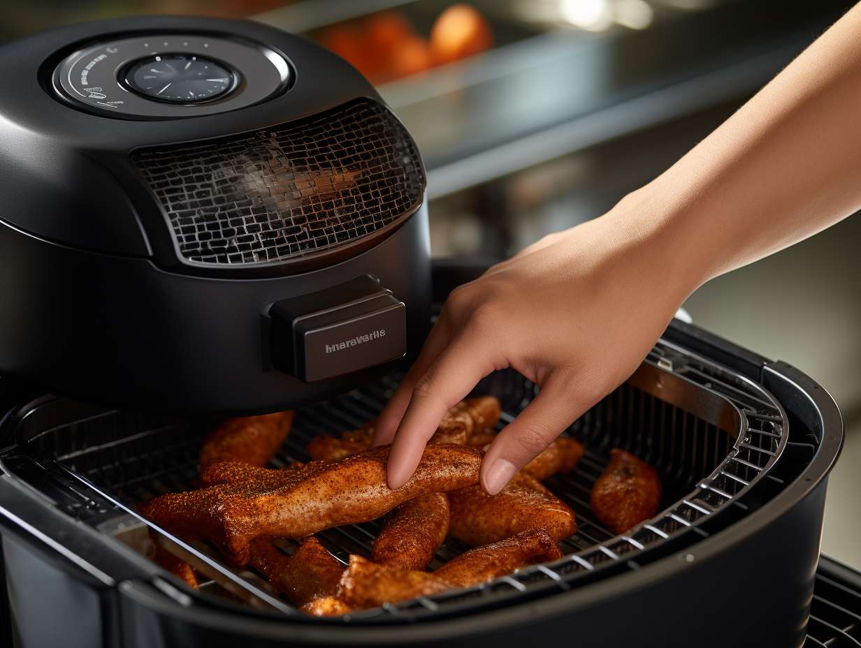 Step-by-step guide to starting an air fryer on a Blackstone grill