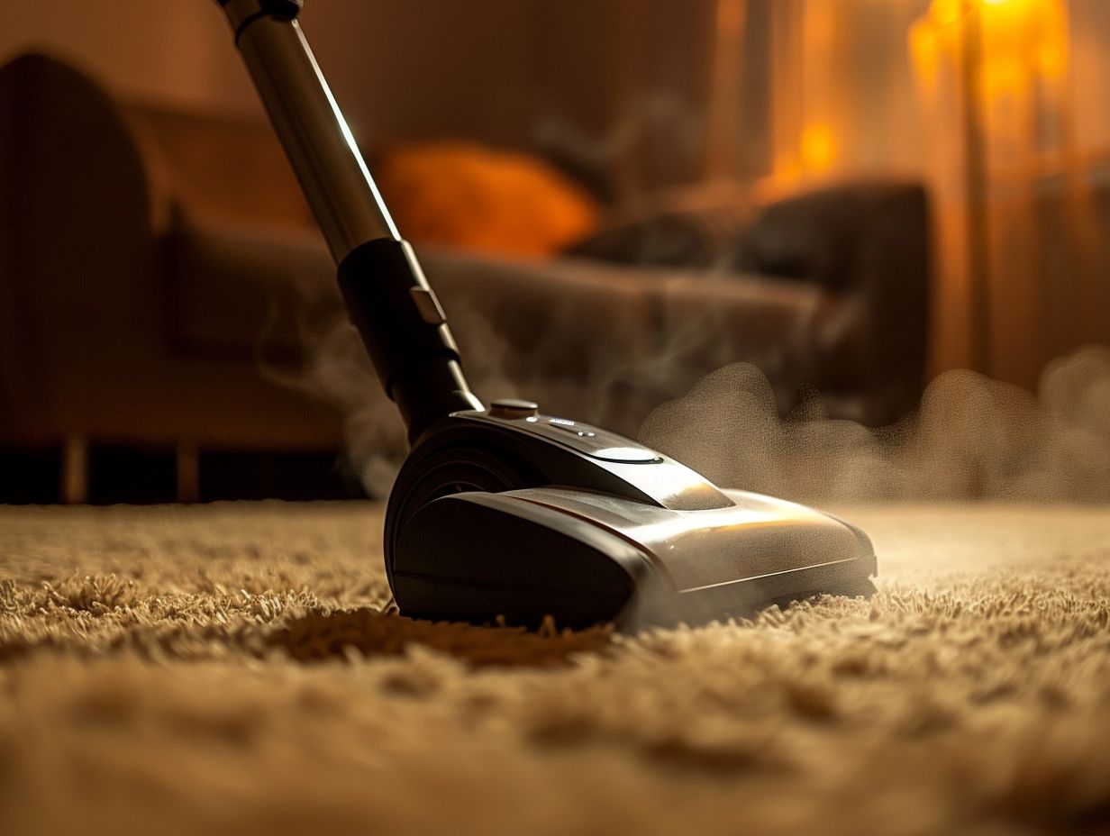 A versatile vacuum cleaner seamlessly transitioning from cleaning carpets to hardwood floors showcasing its ability to effectively clean multiple surfaces