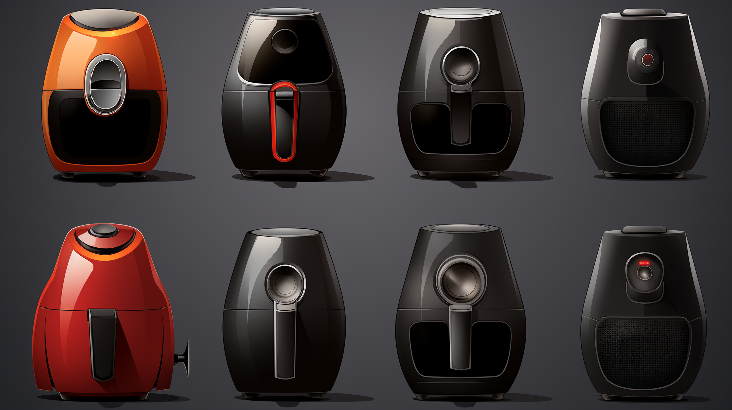 Evolution of air fryers from the first prototype to modern models, highlighting their development, features, and technological advancements.