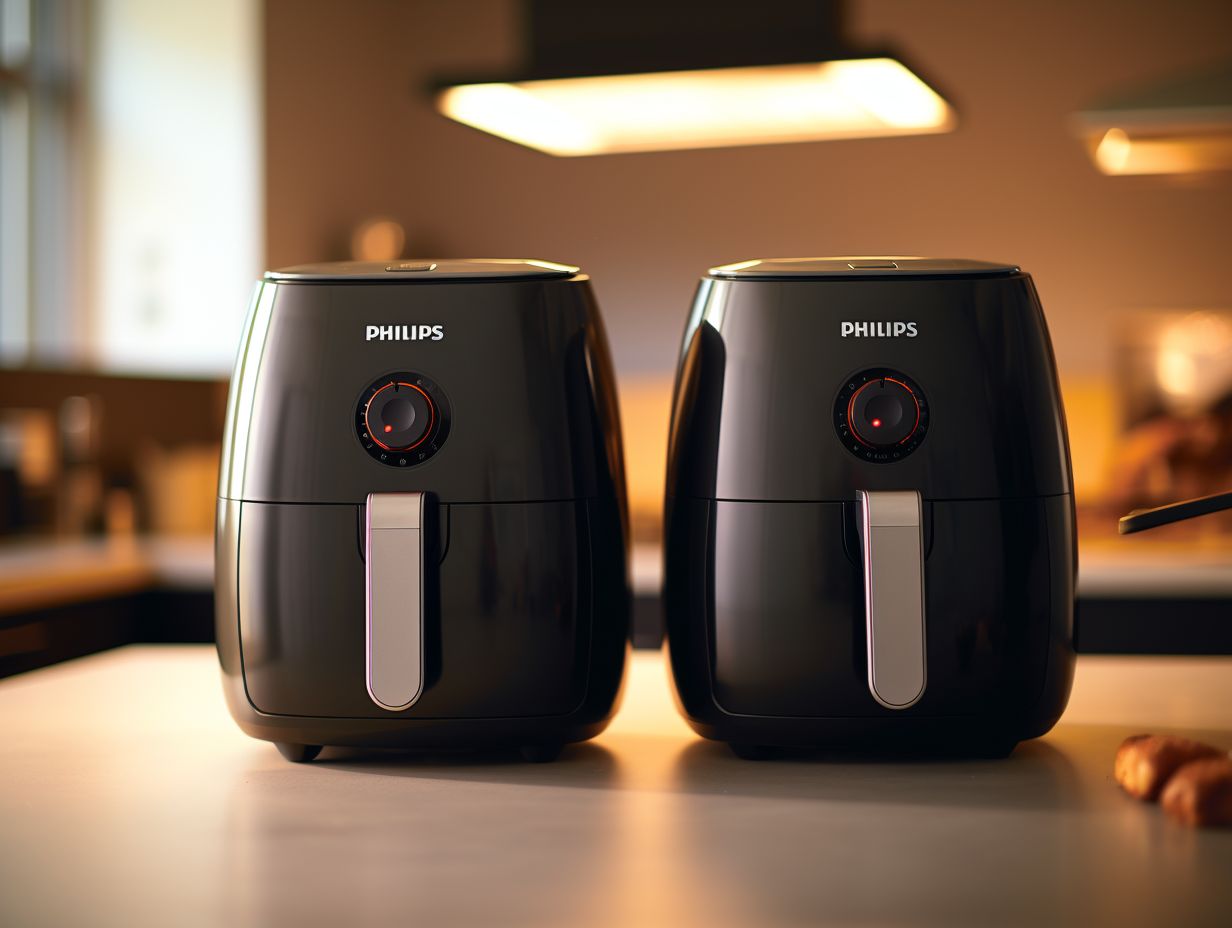 Side-by-side comparison of Anko Air Fryer and Philips air fryer, highlighting their price tags and value propositions.