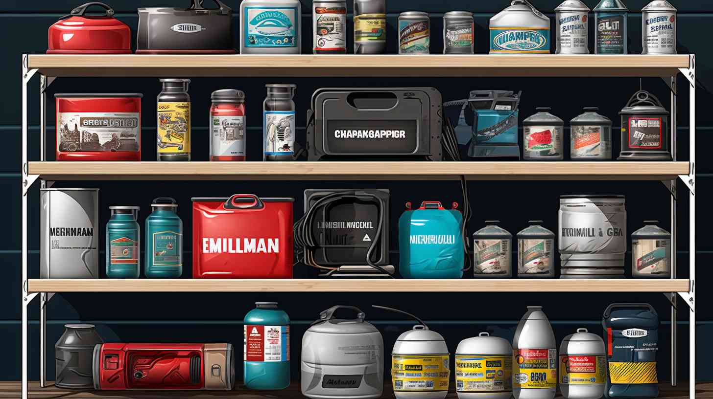 A shelf at Dollar General filled with various recognizable camping propane brands like Coleman, Bernzomatic, and Primus, showcasing the wide range of options available for outdoor enthusiasts.