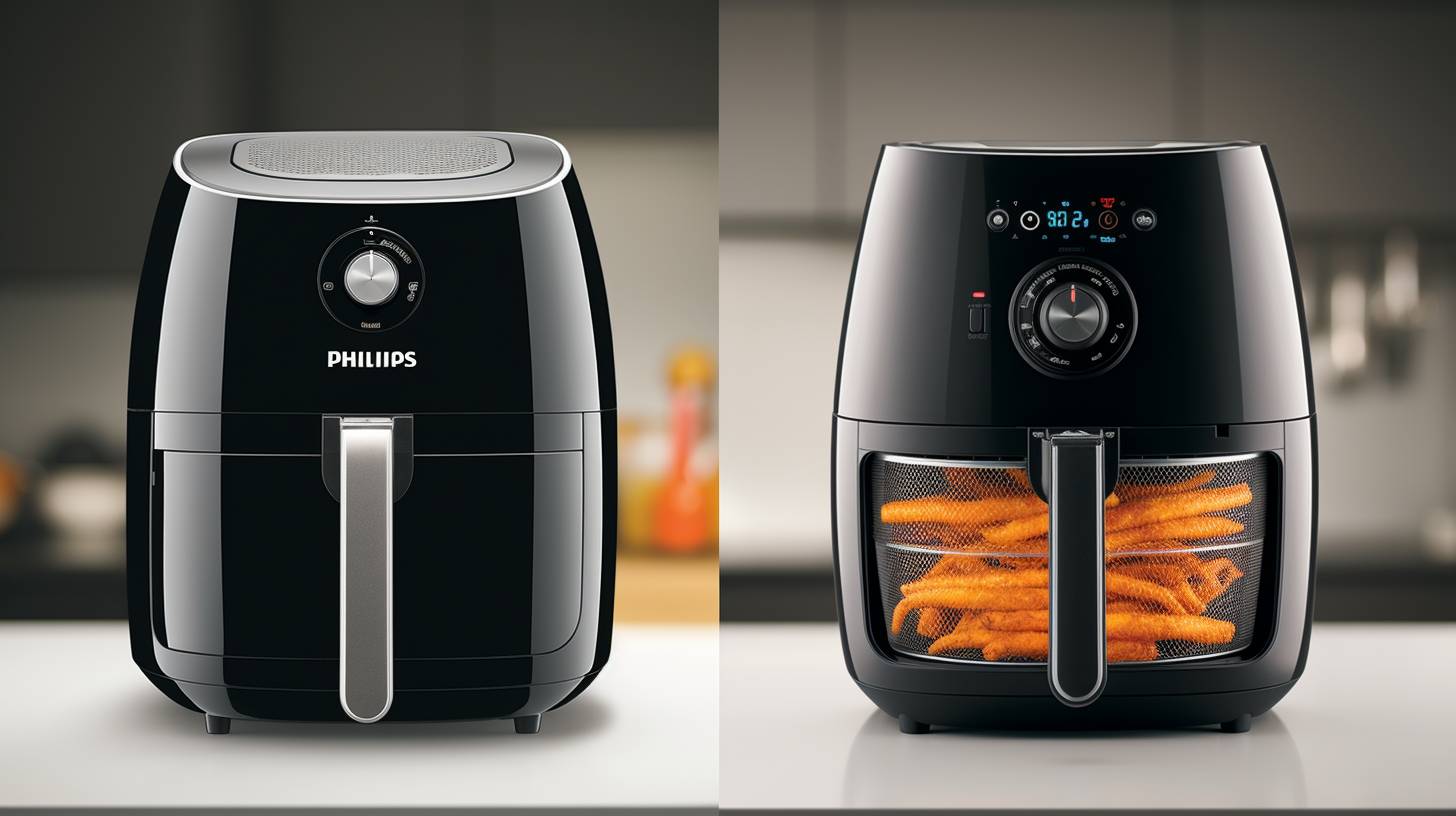 Comparison of Russell Hobbs Air Fryer and Philips Airfryer on Price and Value for Money.