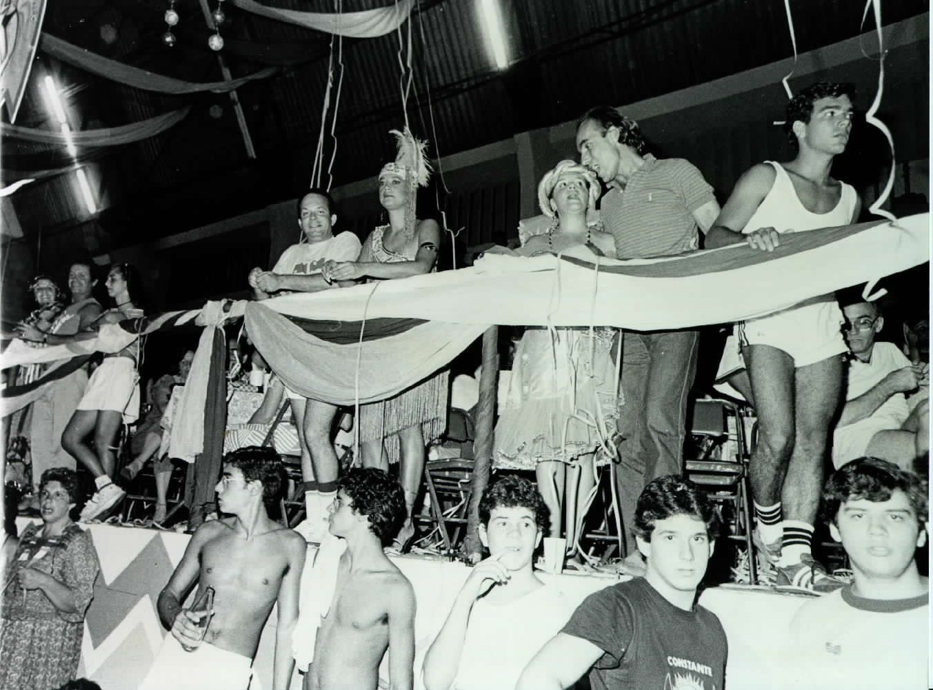 Acervo Fotográfico - Carnaval Azul e Branco - 1984