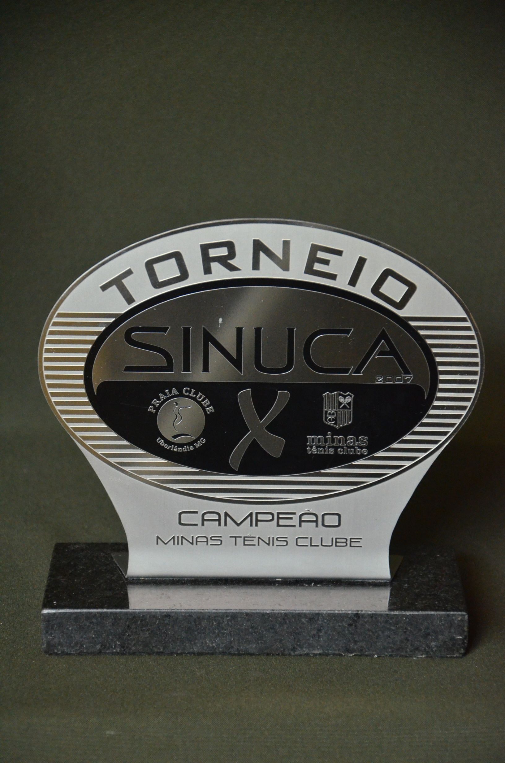 Trofeu Torneio Sinuca