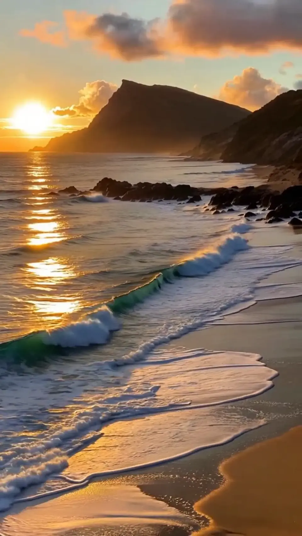 High-energy sequence with fast cuts and vivid saturation