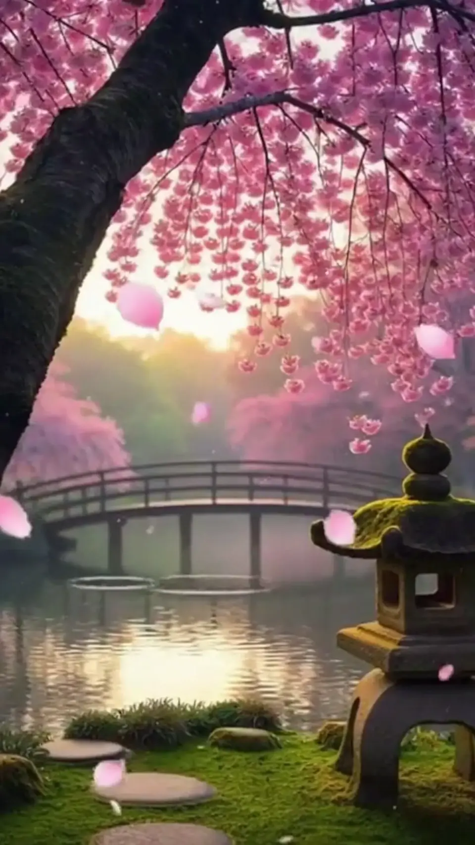 Dreamlike cinematic sequence with atmospheric perspective shifts