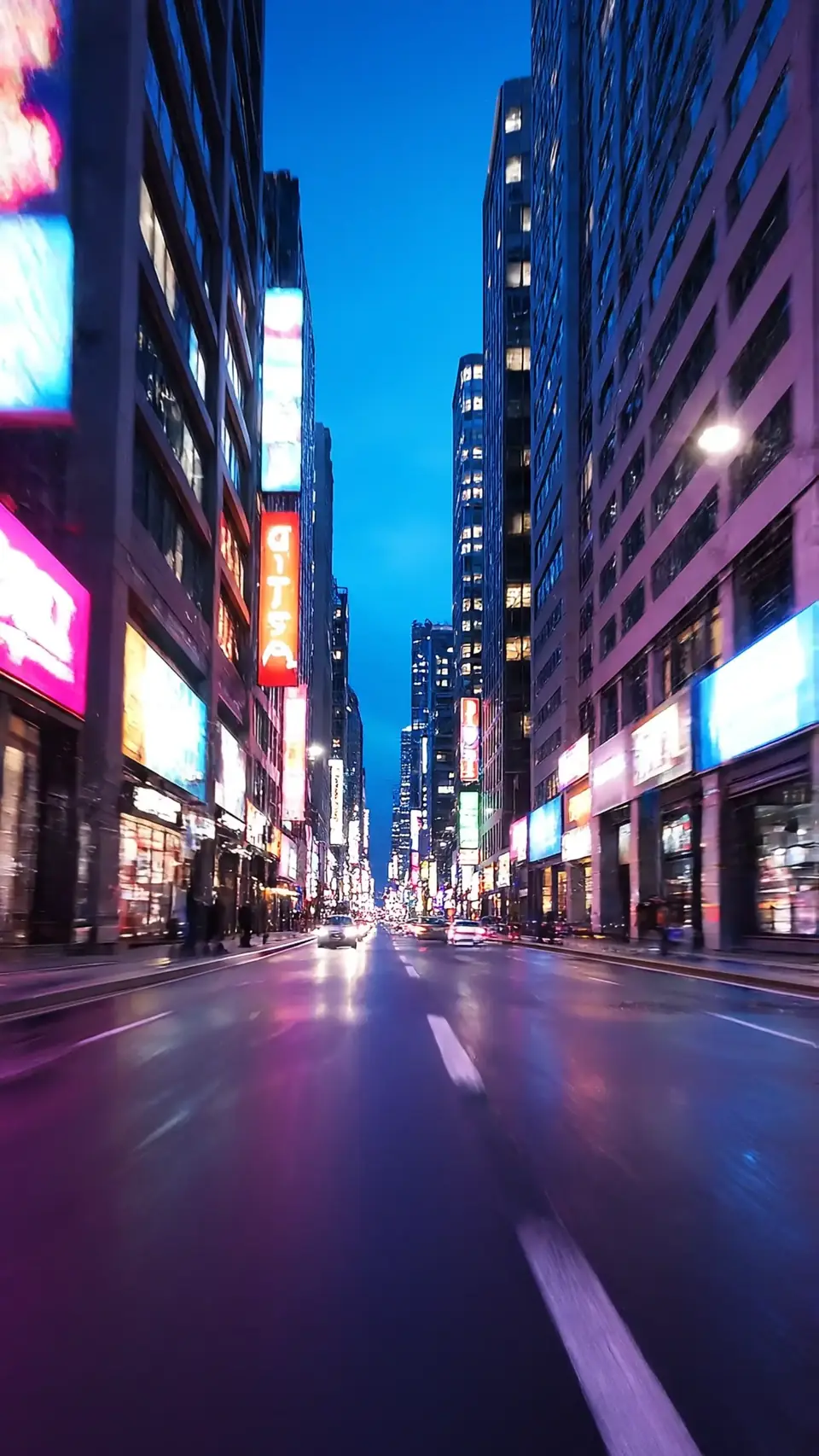 Fluid motion video with warm color grading and depth of field