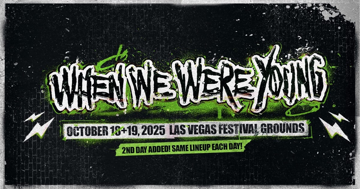 When We Were Young Alternative Rock festival