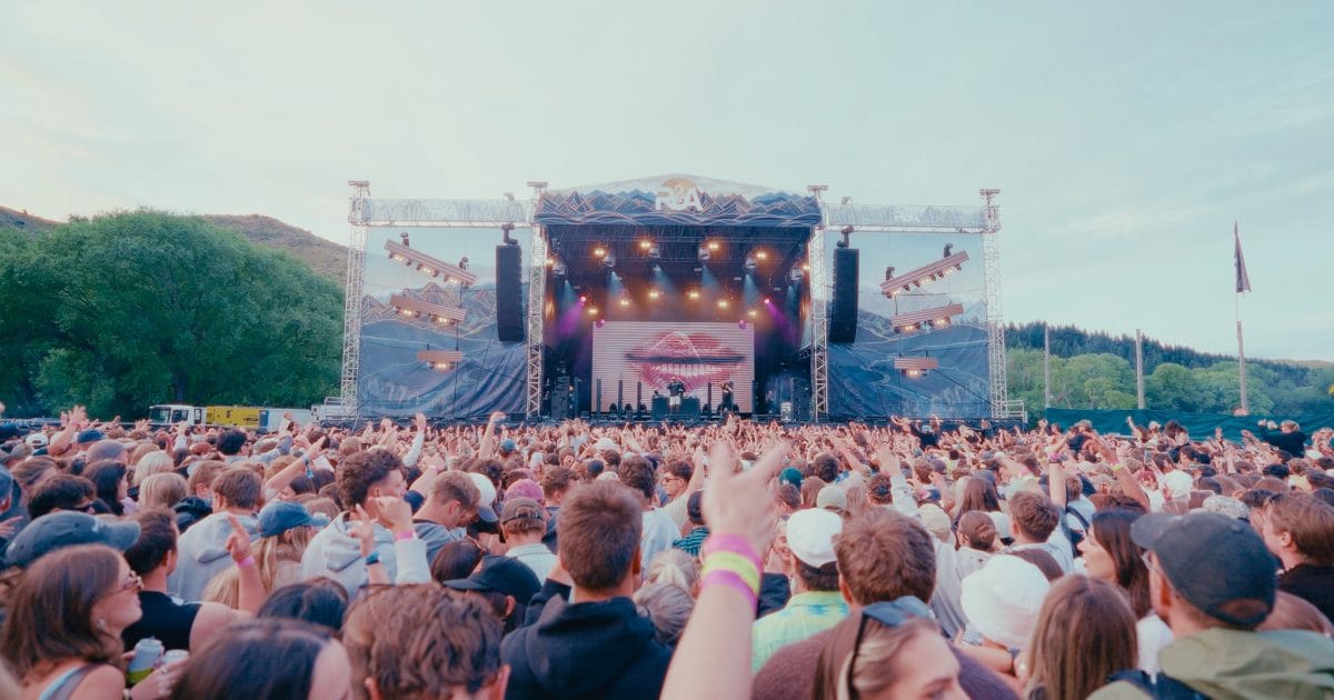 Rhythm and Alps music festival in New Zealand