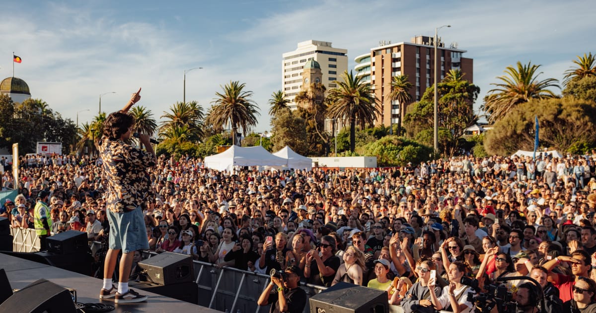St Kilda Festival Electronic festival in Australia