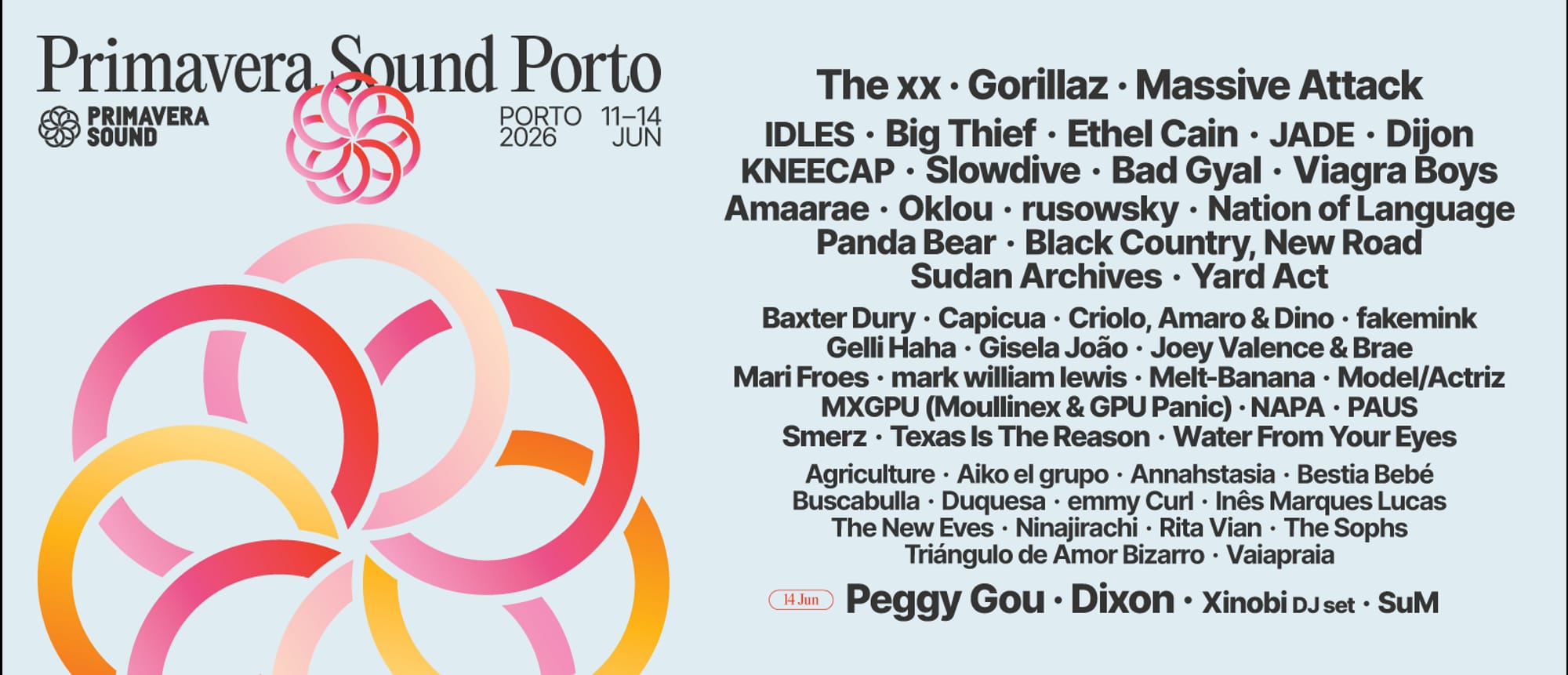 Primavera Sound Porto 2026