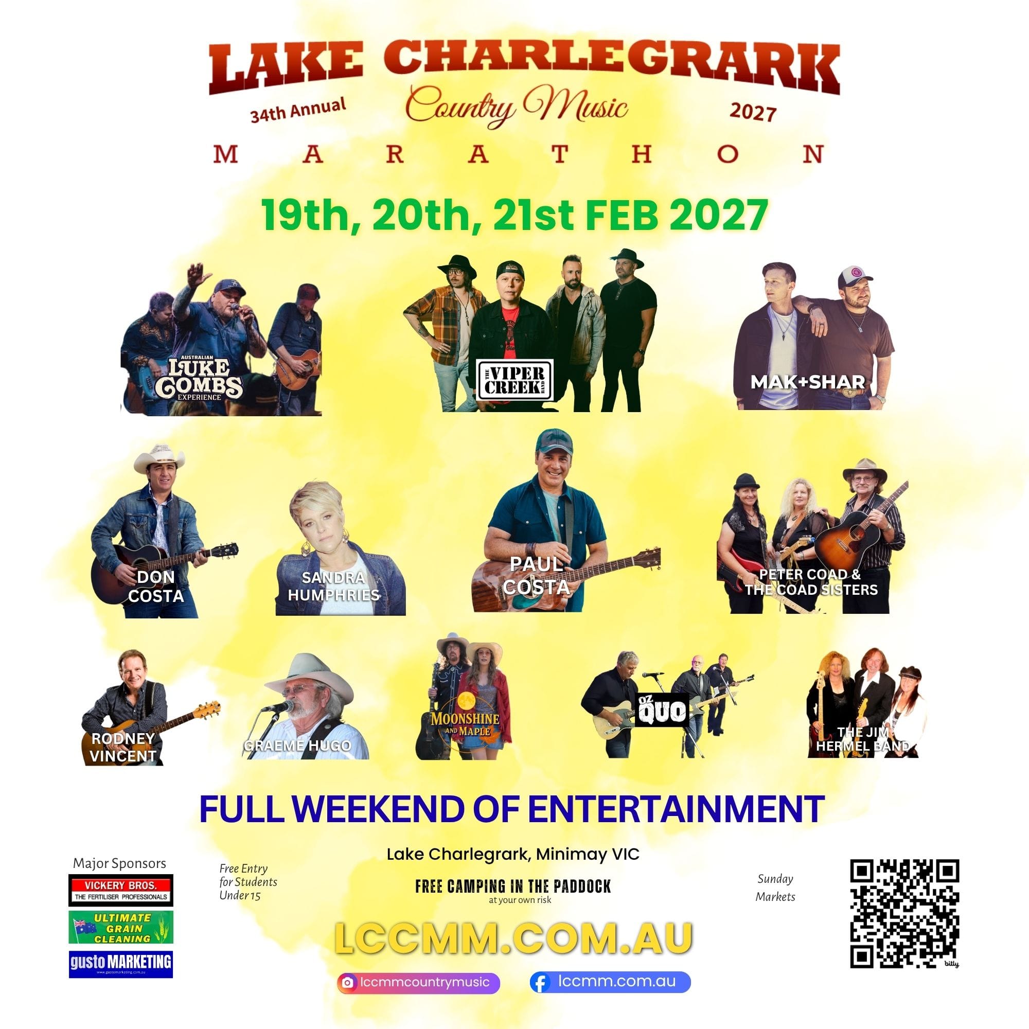 Lake Charlegrark Country Music Marathon Folk & Country festival