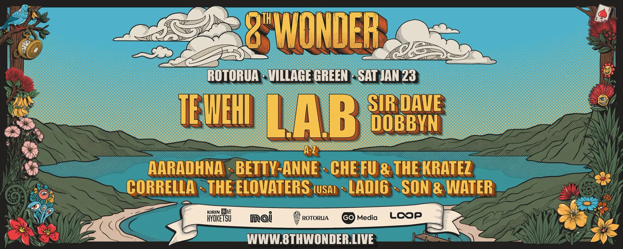 8th Wonder Festival music festival in New Zealand