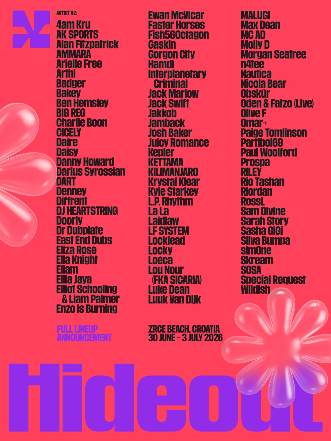 Hideout Festival 2026