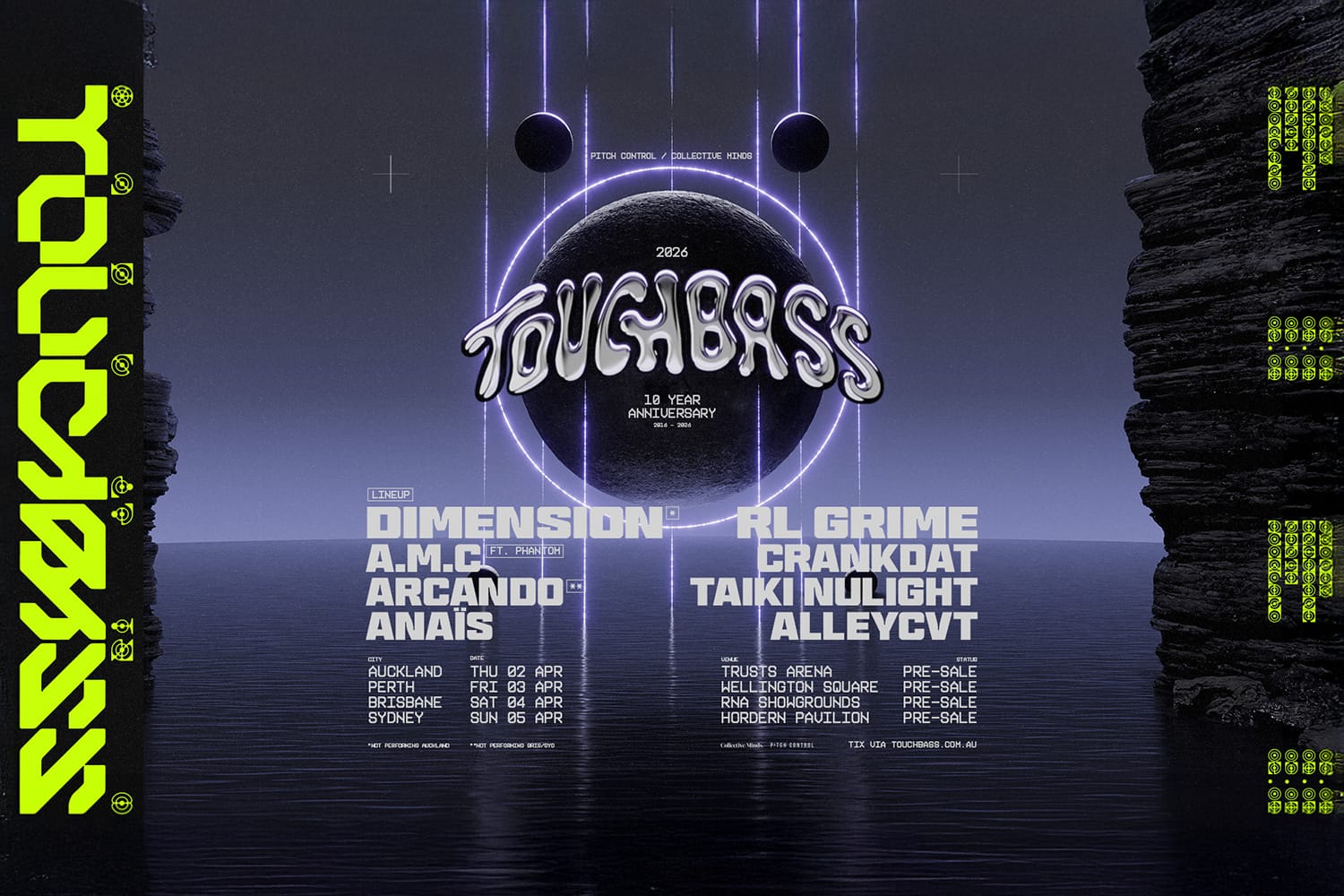 Touch Bass Festival Bass festival in Australia
