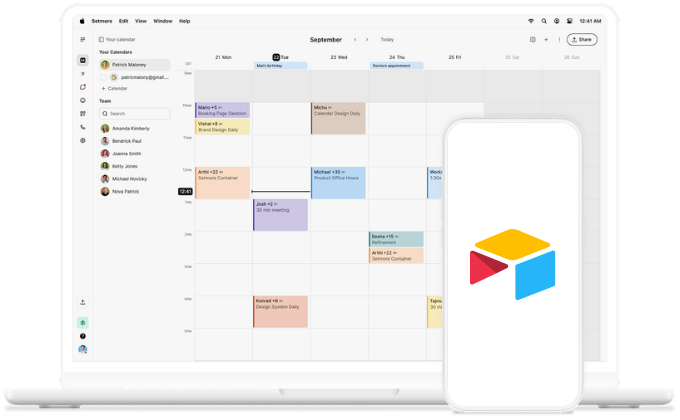 Airtable with Setmore application