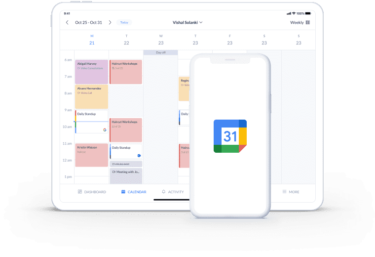 google calendar app for mac appointment slots