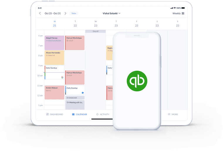 Free QuickBooks Scheduling Software Integration Setmore