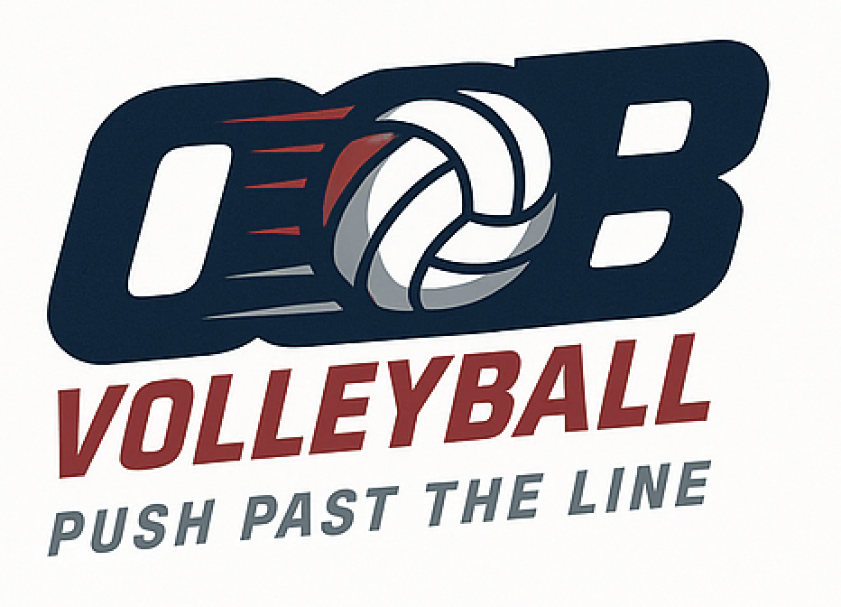 Out of BoundsVolleyball logo