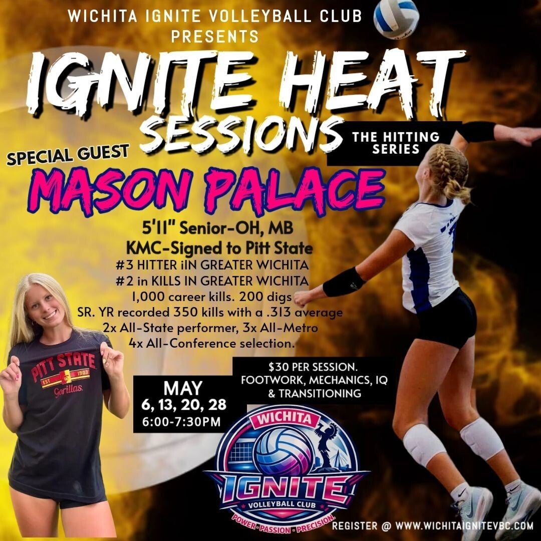 KC Ignite Volleyball Club logo