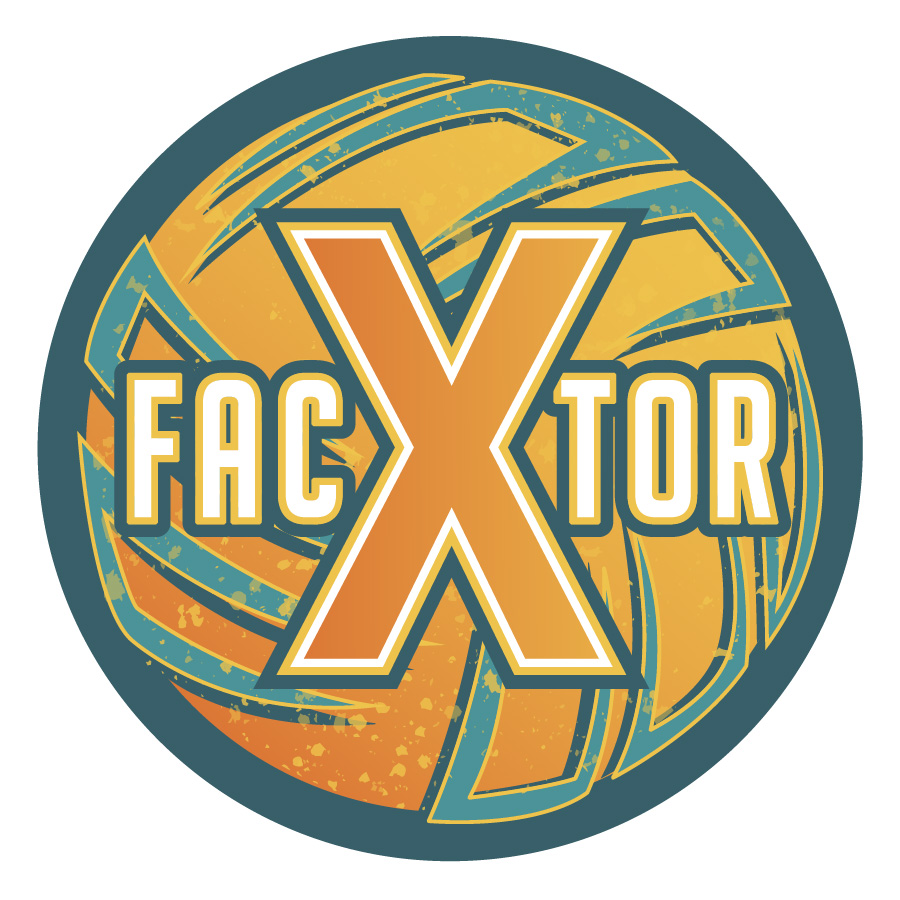 X-Factor Volleyball logo