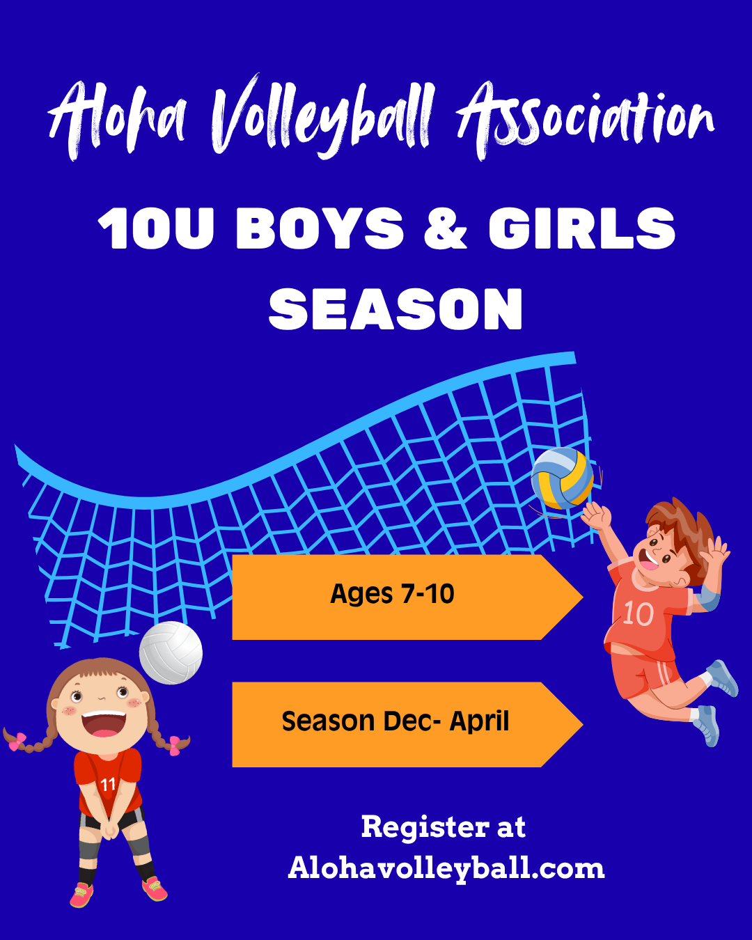 Aloha Volleyball Association logo