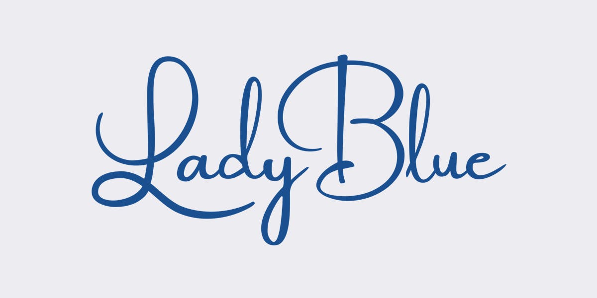 Lady Blue Indians logo